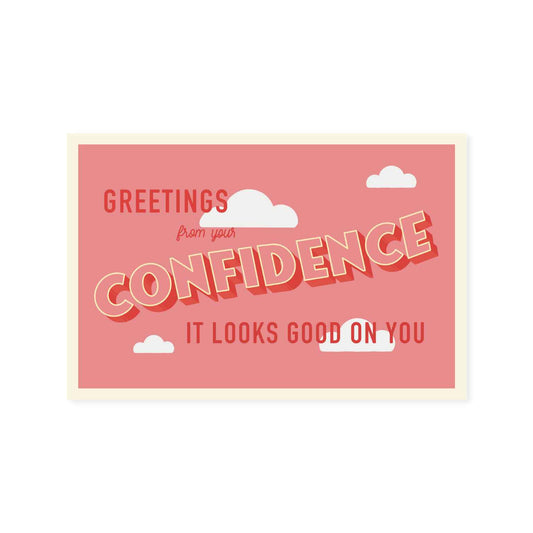 Confidence Postcard