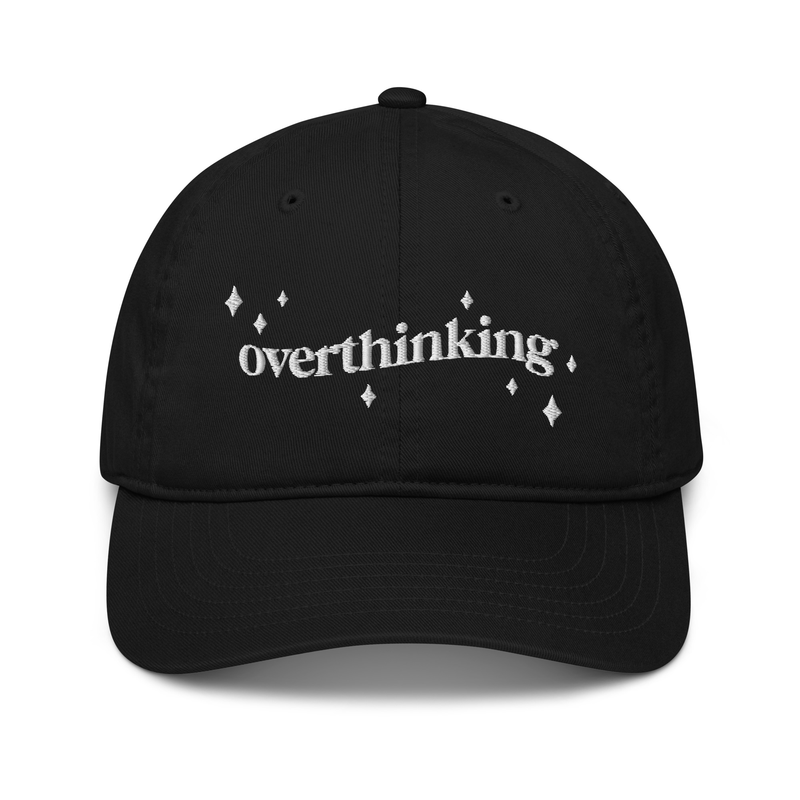 Black Overthinking Cap